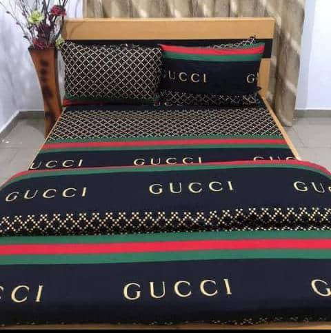 Designer Bedsheet with Duvet Set