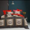 Designer Bedsheet with Duvet Set