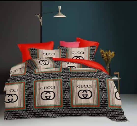 Designer Bedsheet with Duvet Set