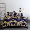 Designer Bedsheet with Duvet Set
