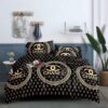 Designer Bedsheet with Duvet Set