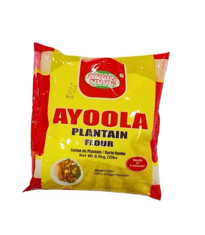 Ayoola Plantain Flour 2lbs - Dennis Africa and Caribbean Market
