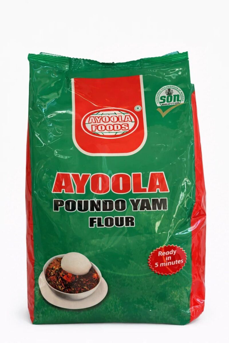 Ayoola Poundo Yam Flour 10lbs - Dennis Africa and Caribbean Market