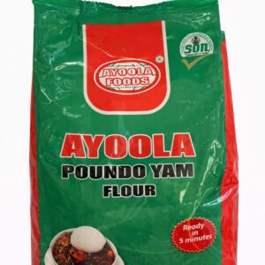 Ayoola Poundo Yam Flour 2lbs - Dennis Africa and Caribbean Market