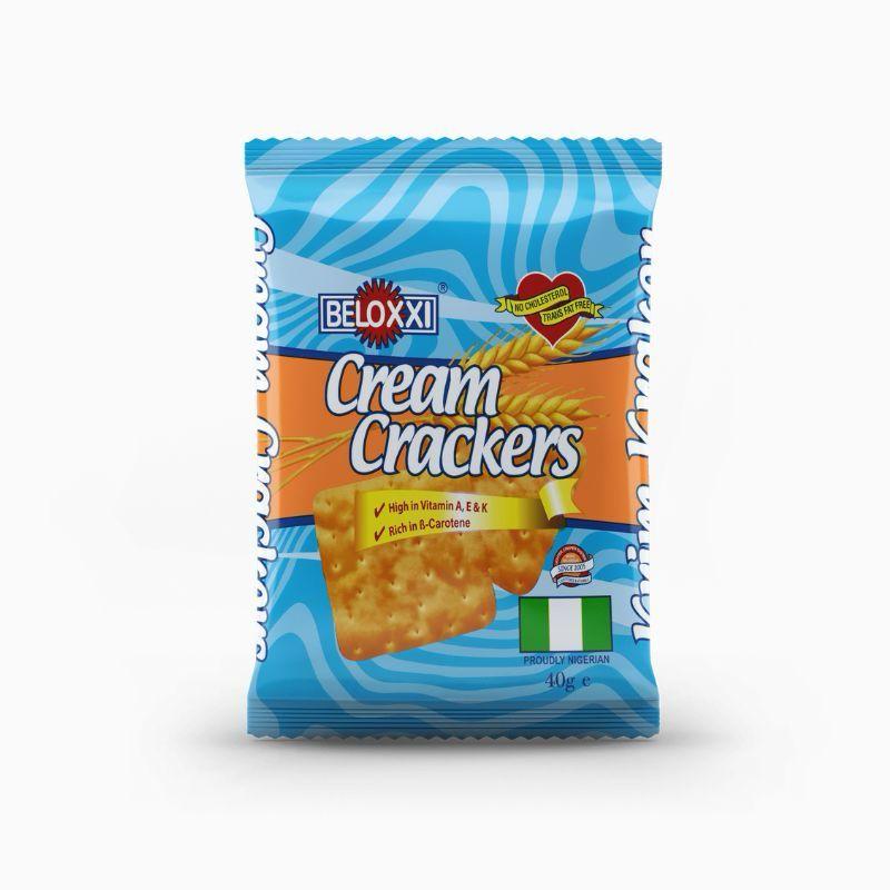 Beloxxi Cream Crackers 30g - Dennis Africa and Caribbean Market