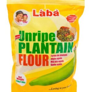 Laba Unripe Plantain Flour 800g - Dennis Africa and Caribbean Market