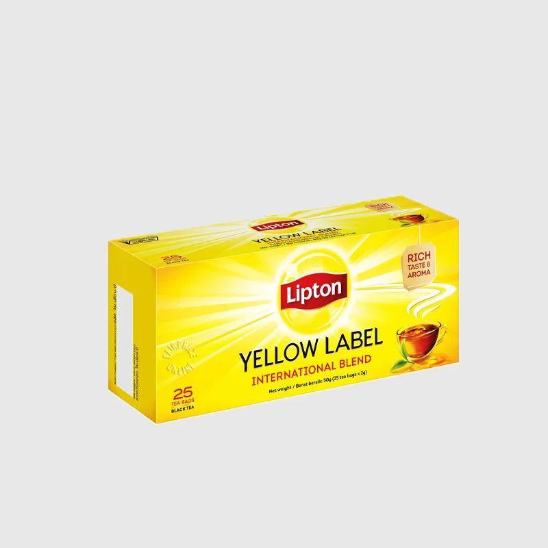 Lipton Yellow Label Tea 25 bags - Dennis Africa and Caribbean Market