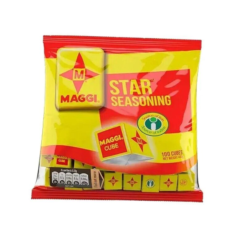 Maggi Star Seasoning Cubes 400g (100 cubes) - Dennis Africa and Caribbean Market