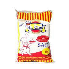 Mr Chef Salt 1kg - Dennis Africa and Caribbean Market
