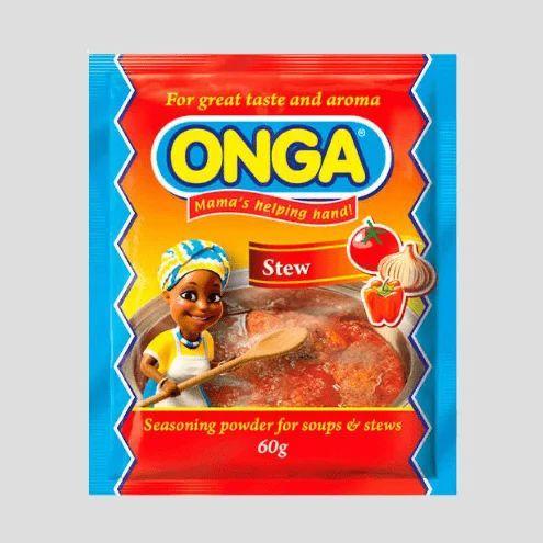 Onga Seasoning Stew 60g - Dennis Africa and Caribbean Market