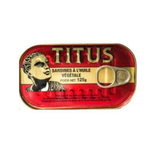 Titus Sardine 125g - Dennis Africa and Caribbean Market