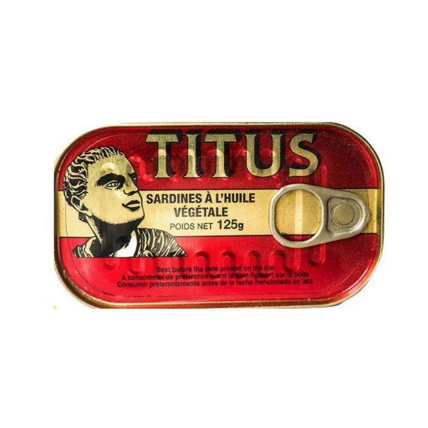 Titus Sardine 125g - Dennis Africa and Caribbean Market