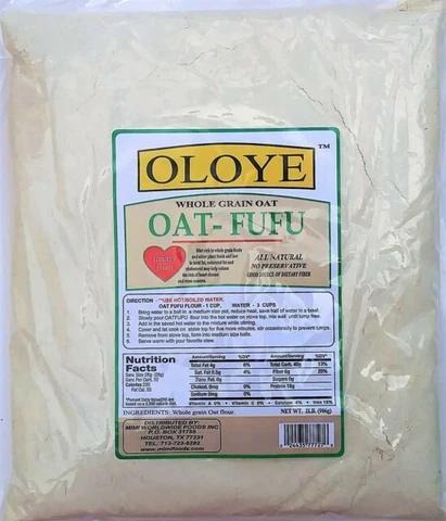 Oloye Oat Fufu 10lbs